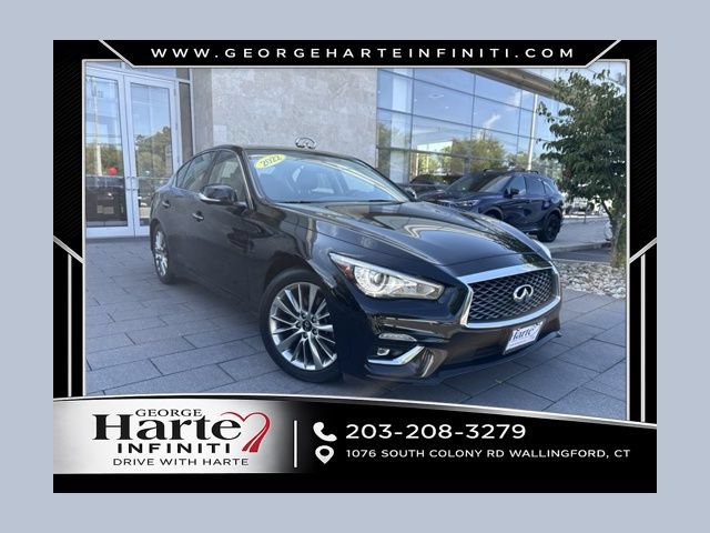 Certified 2022 INFINITI Q50 Luxe w/ Cargo Package