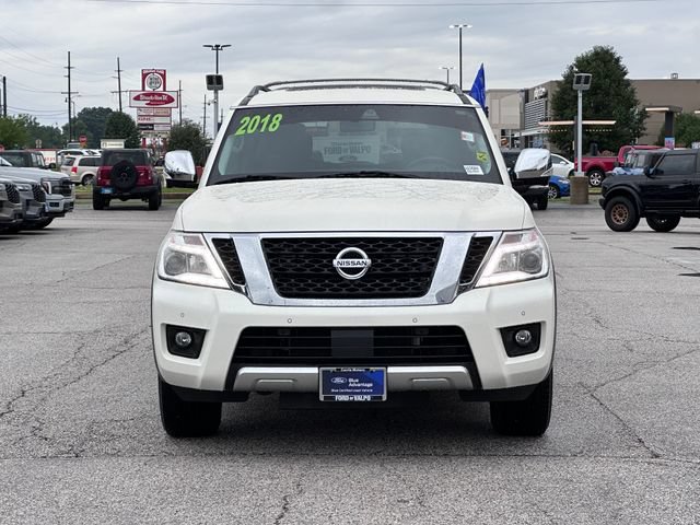 Used 2018 Nissan Armada Platinum w/ Captain Seat Package AWD/4WD image 2