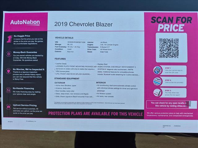 Used 2019 Chevrolet Blazer LT AWD/4WD image 22