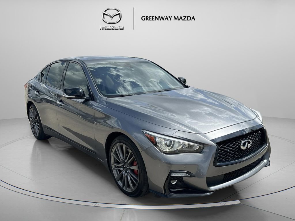 Used 2024 INFINITI Q50 Red Sport 400 image 1