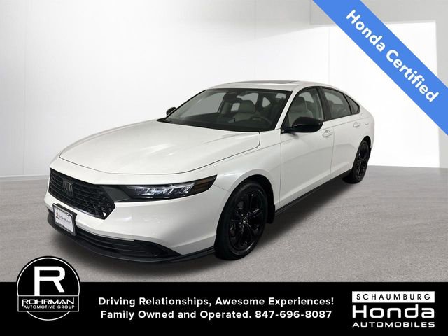 Certified 2025 Honda Accord SE image 1