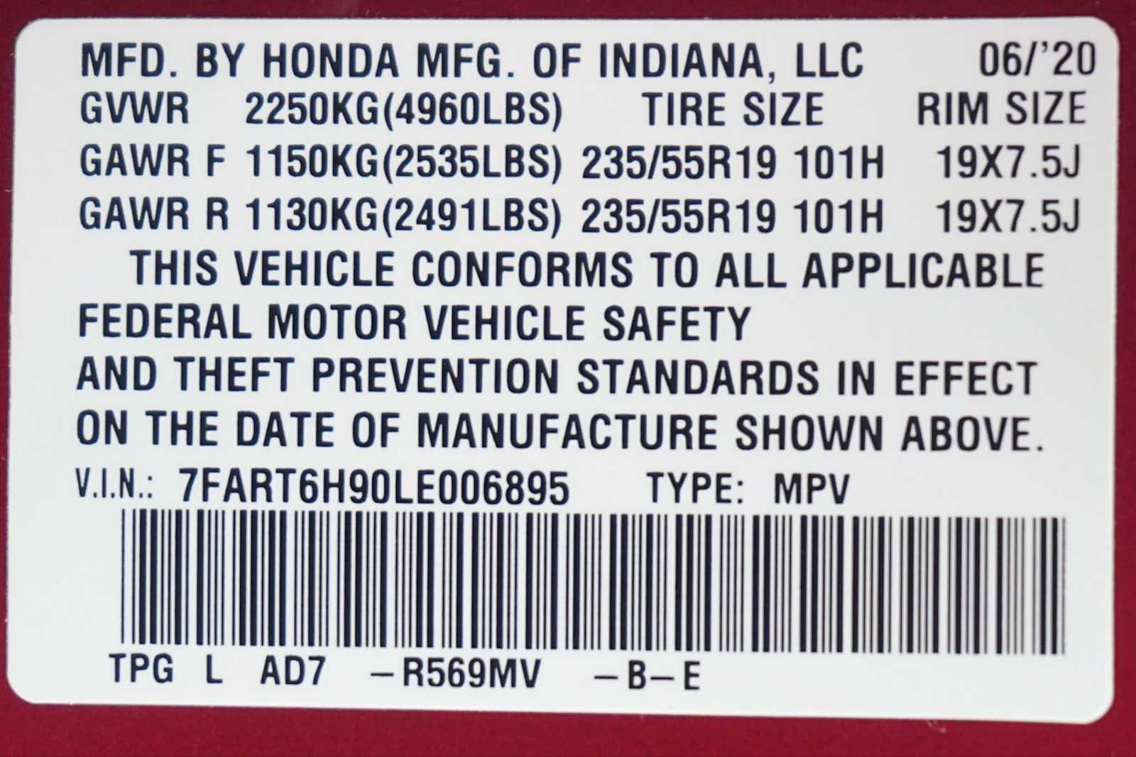 Used 2020 Honda CR-V Touring image 30