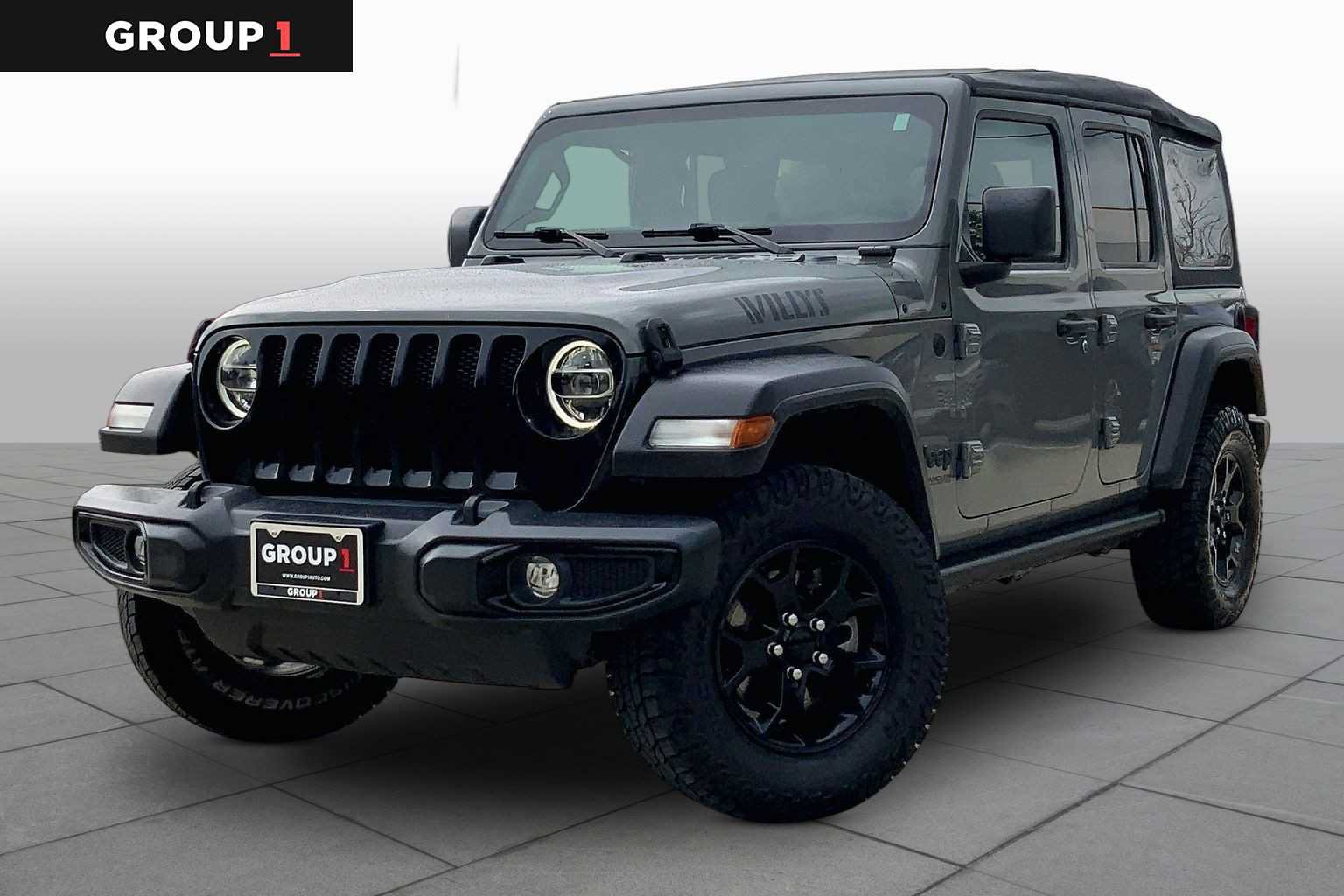 Used 2021 Jeep Wrangler Unlimited Sport AWD/4WD image 1