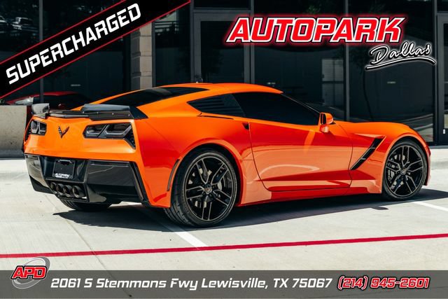 Used 2019 Chevrolet Corvette Stingray Coupe w/ Carbon Flash Badge Package