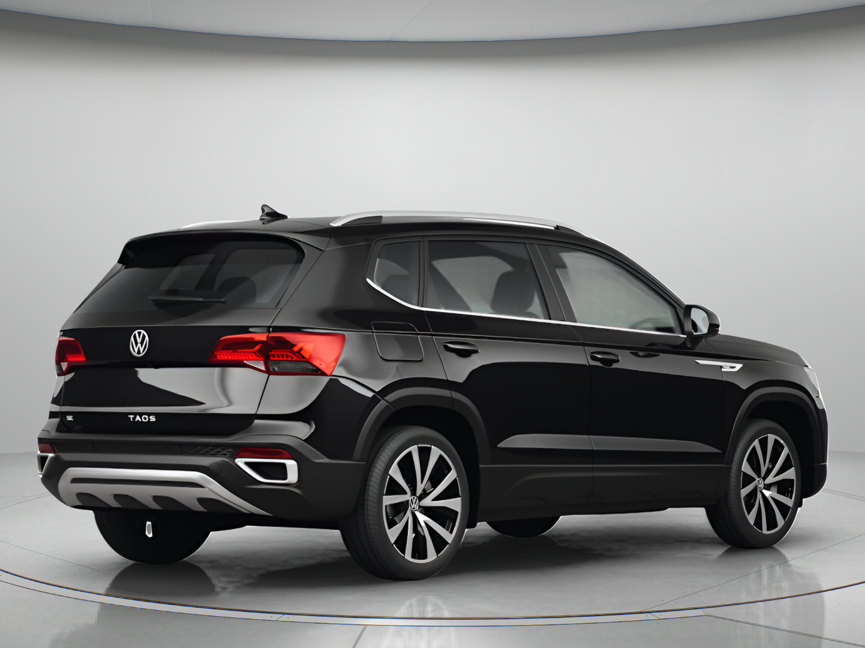 Used 2024 Volkswagen Taos SE w/ Panoramic Sunroof Package FWD image 3