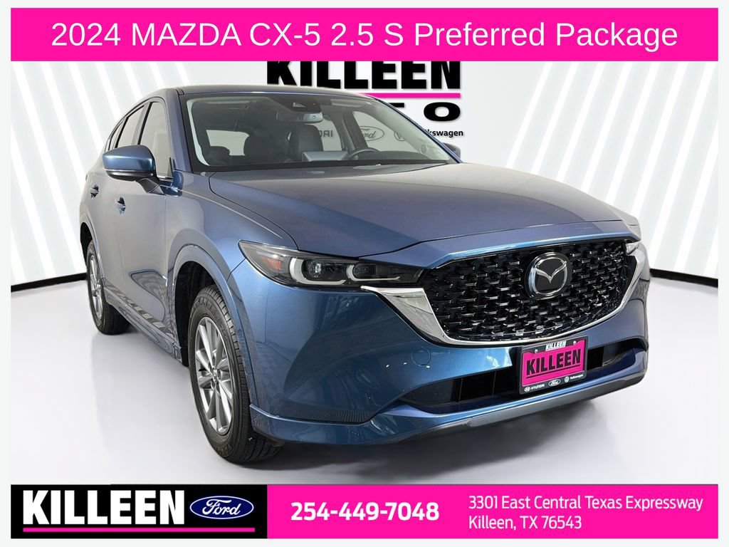 Used 2024 MAZDA CX-5 AWD 2.5 S w/ Preferred Package image 1