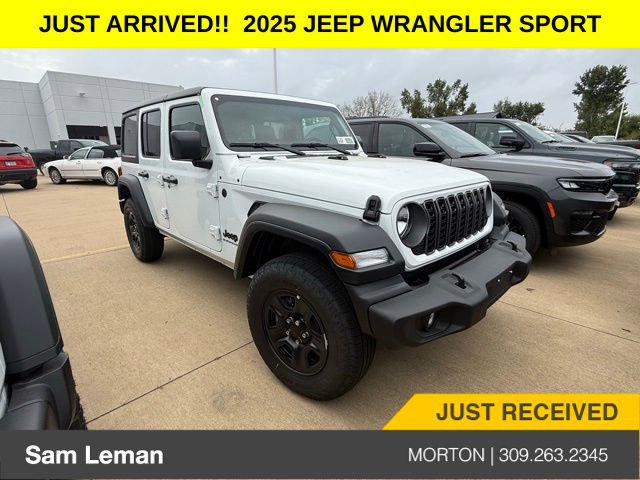 New 2025 Jeep Wrangler Sport