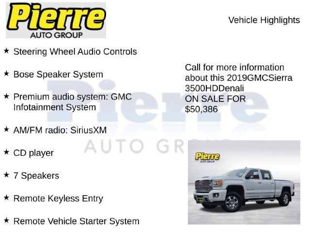 Used 2019 GMC Sierra 3500 Denali AWD/4WD image 14