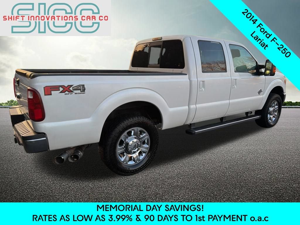 Used 2014 Ford F250 Lariat w/ Chrome Package AWD/4WD image 7
