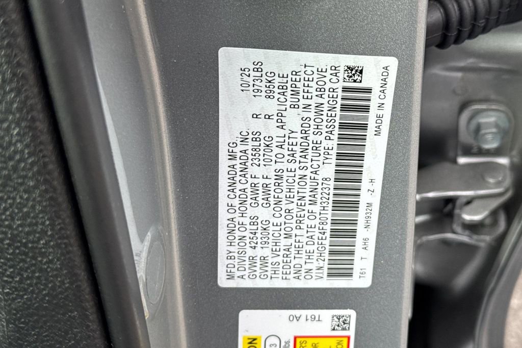 Used 2026 Honda Civic Sport image 26