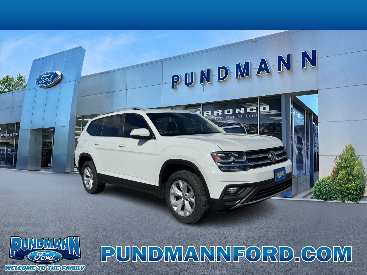 Used 2019 Volkswagen Atlas SE w/ Towing Package