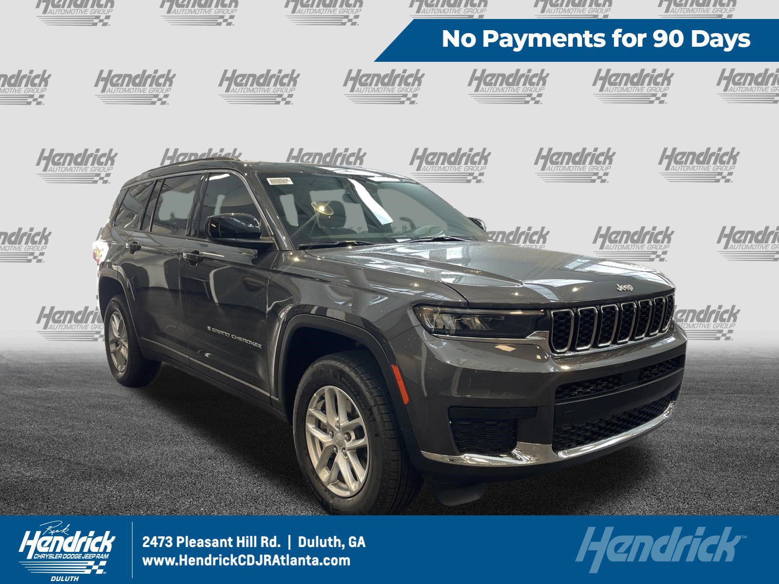 Certified 2025 Jeep Grand Cherokee L Laredo w/ Luxury Tech Group I RWD image 1