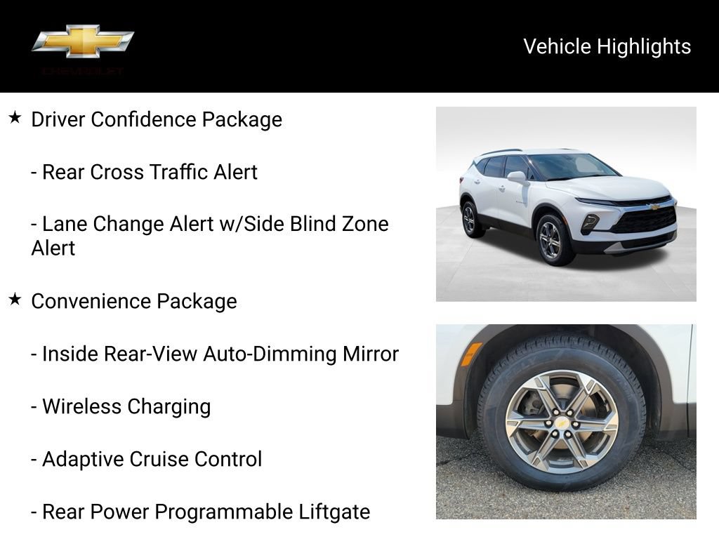 Used 2024 Chevrolet Blazer LT w/ Convenience Package FWD image 21