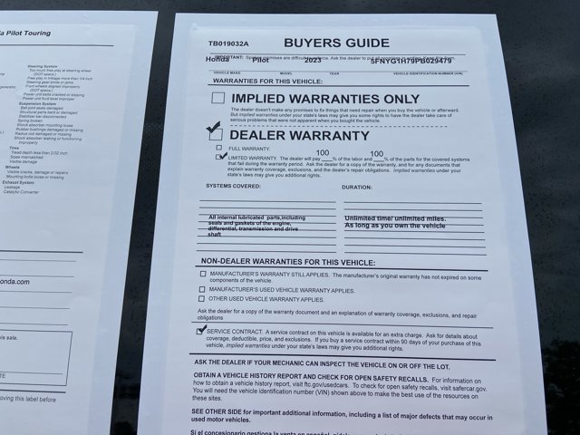 Used 2023 Honda Pilot Touring image 5