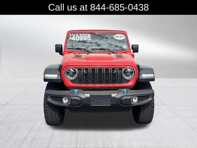 Certified 2025 Jeep Wrangler Unlimited Rubicon 4xe w/ Safety Group image 2