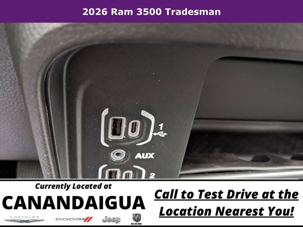 New 2026 RAM 3500 Tradesman w/ Bed Convenience Group AWD/4WD image 25
