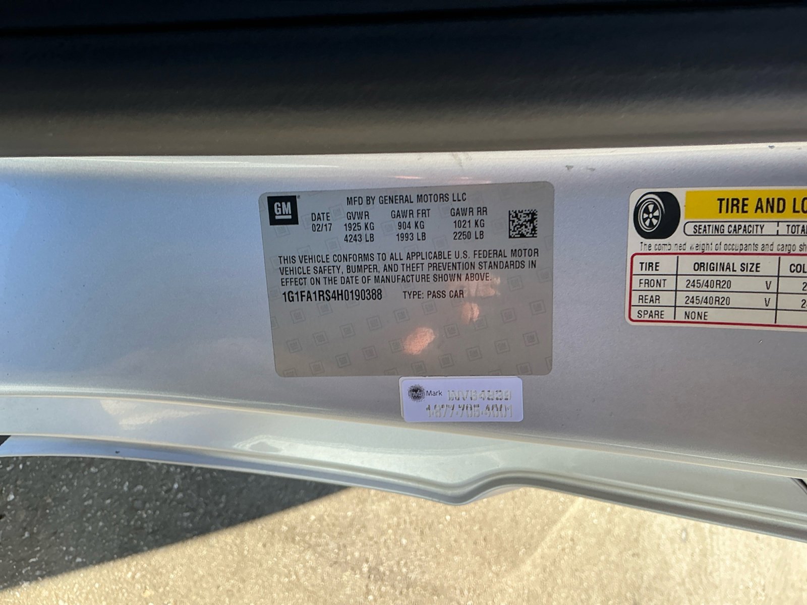 Used 2017 Chevrolet Camaro LS w/ RS Package image 26