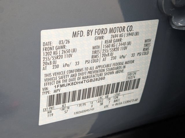 New 2026 Ford Explorer Active w/ Active Comfort Package AWD/4WD image 24