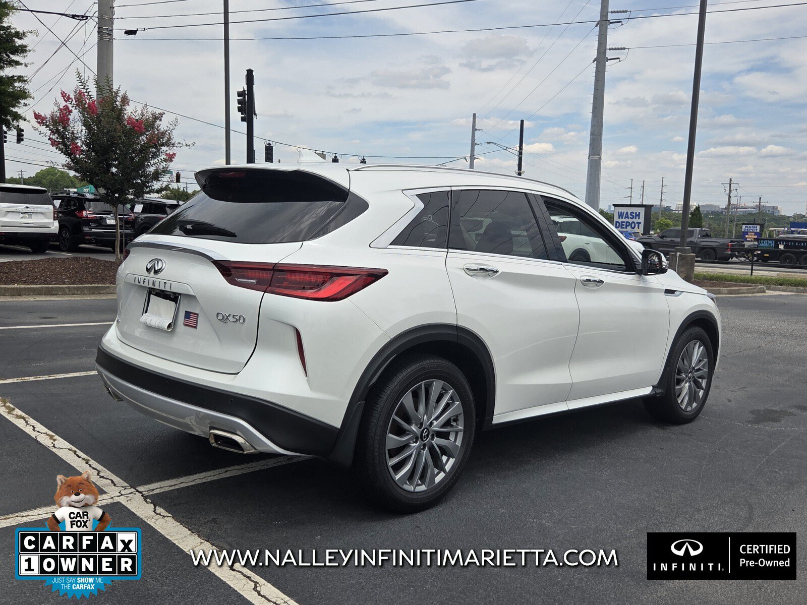 Used 2025 INFINITI QX50 Luxe AWD/4WD image 6