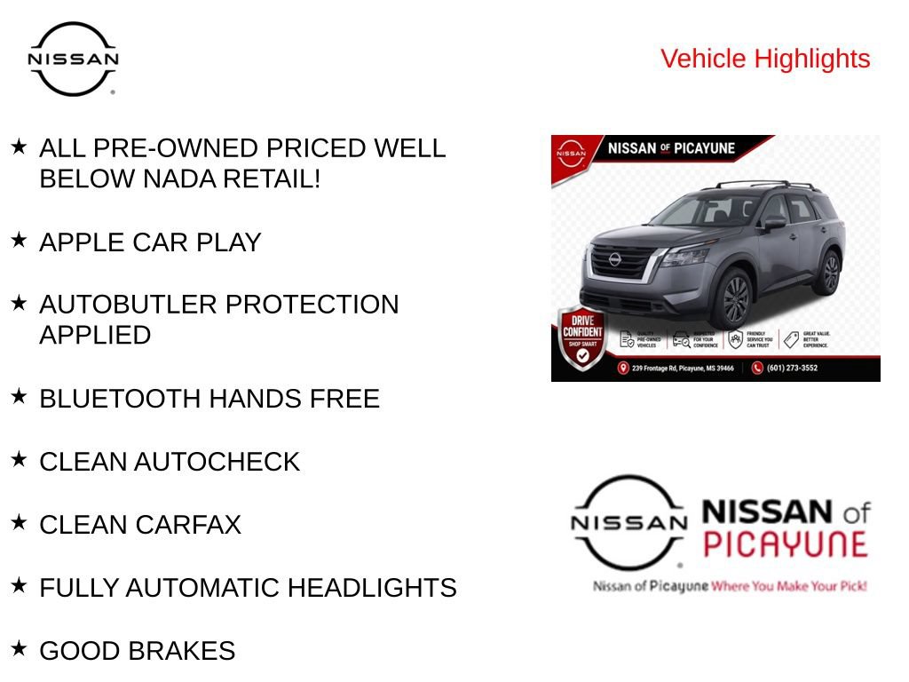 Used 2022 Nissan Pathfinder SV FWD image 11