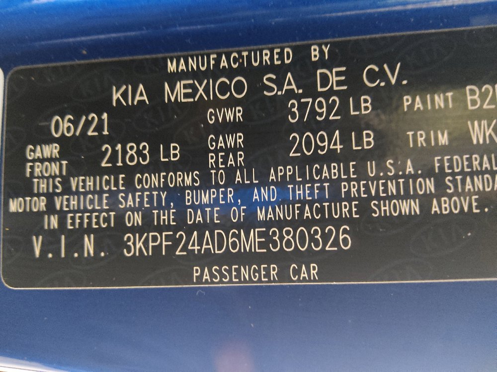 Used 2021 Kia Forte LXS FWD image 33