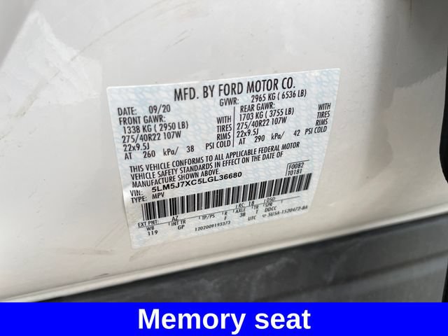 Used 2020 Lincoln Aviator Reserve w/ Equipment Group 202A AWD/4WD image 27