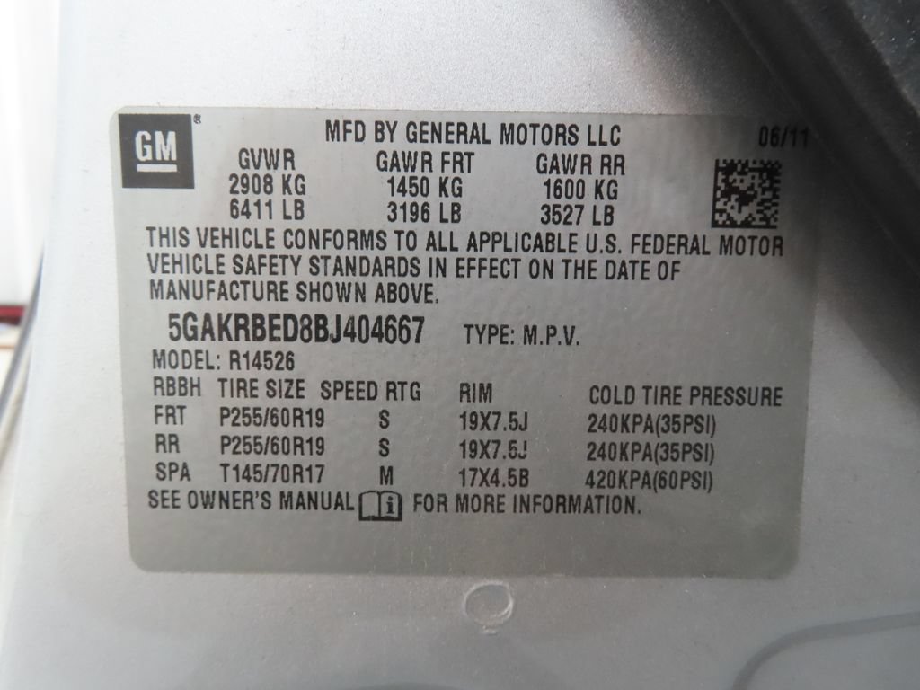 Used 2011 Buick Enclave CXL FWD image 27