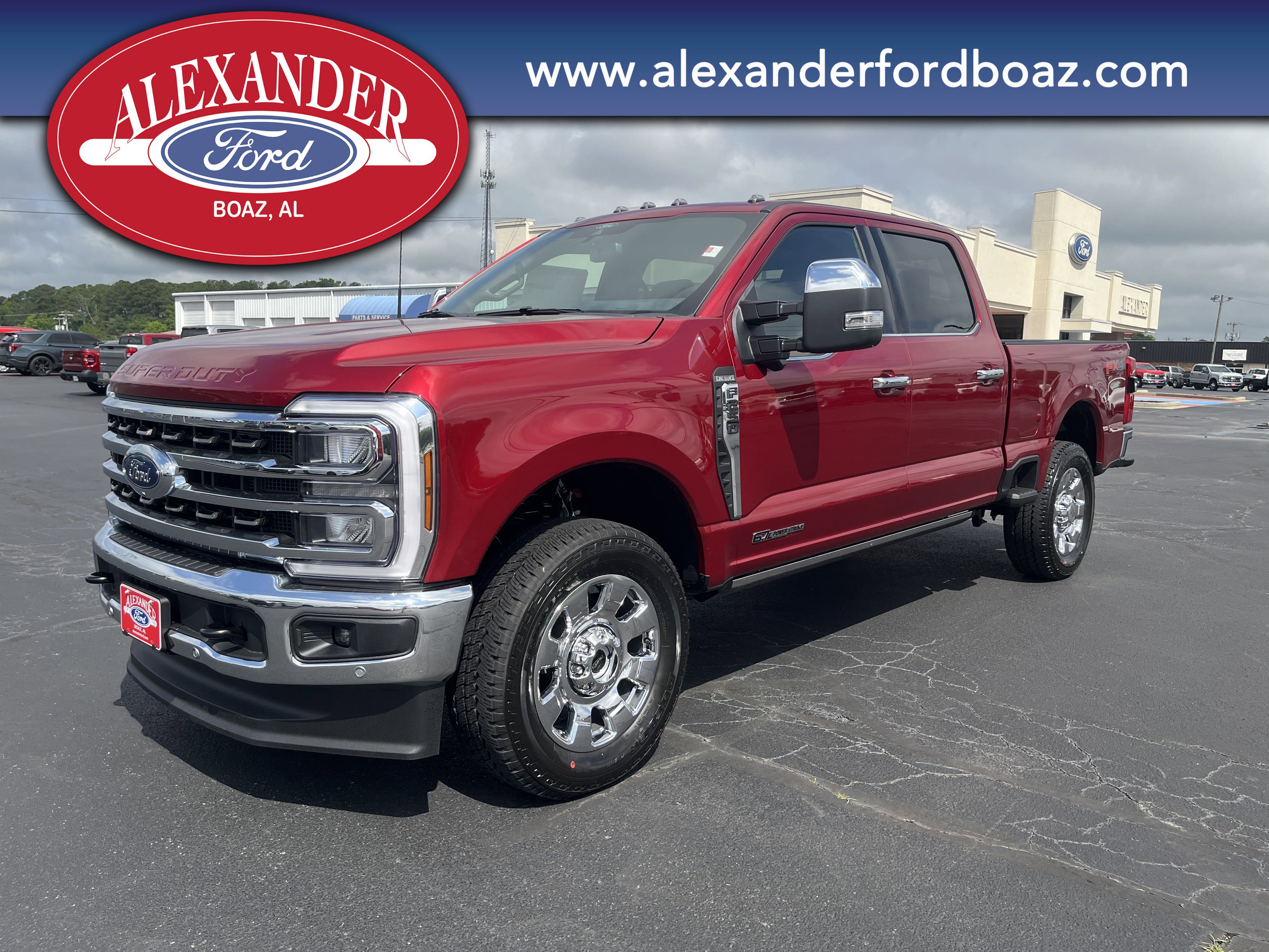 New 2025 Ford F250 King Ranch w/ Chrome Package