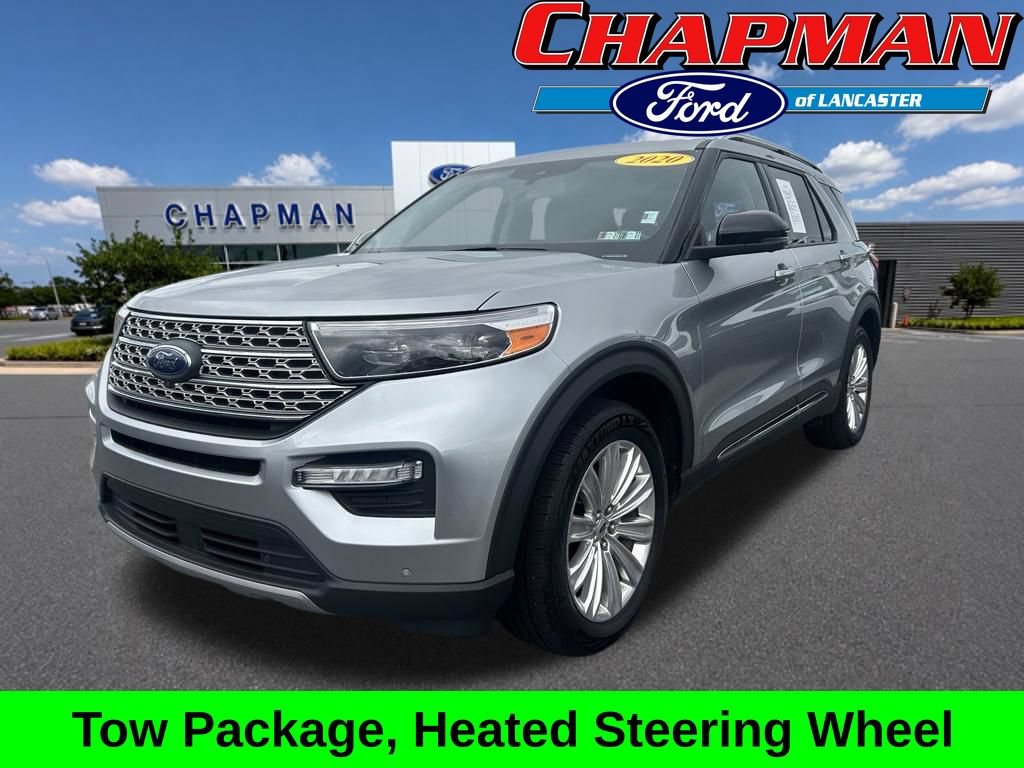 Certified 2020 Ford Explorer Limited w/ Class III Trailer Tow Package AWD/4WD 360° Tour