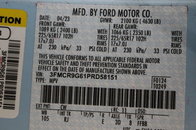 Used 2023 Ford Bronco Sport Heritage w/ Heritage Convenience Package AWD/4WD image 73
