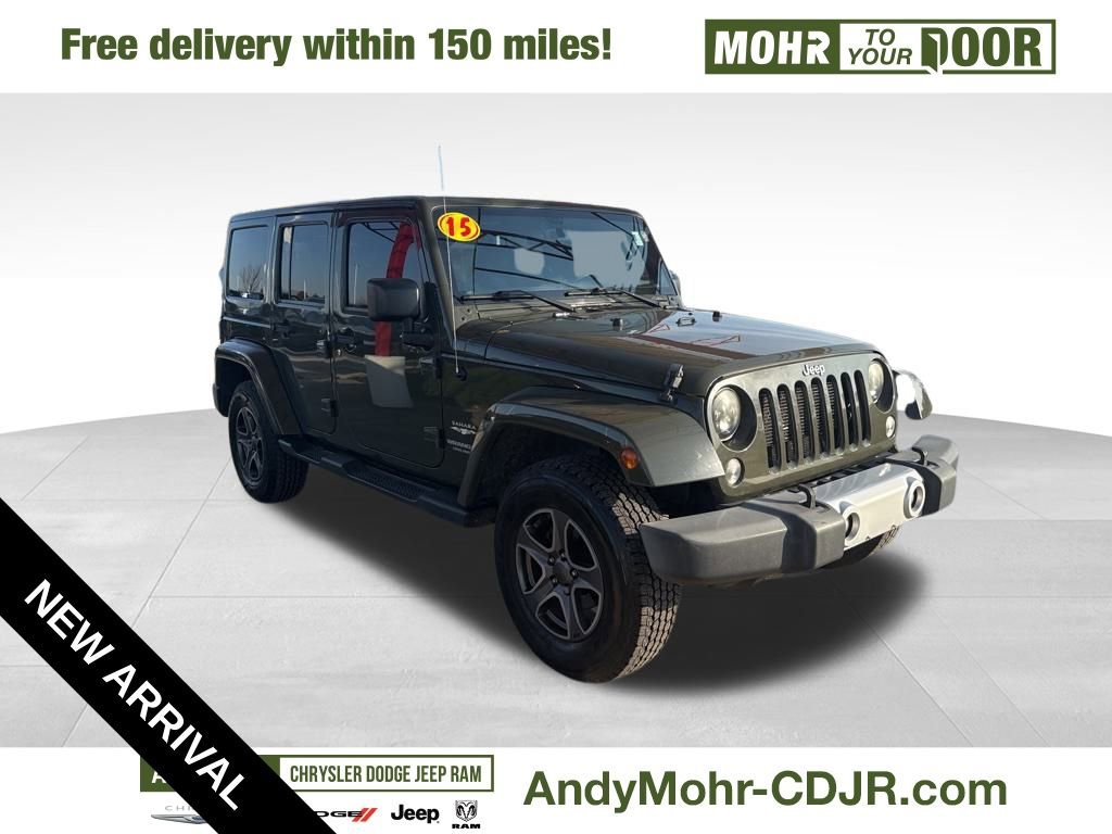 Used 2015 Jeep Wrangler Unlimited Sahara w/ Dual Top Group