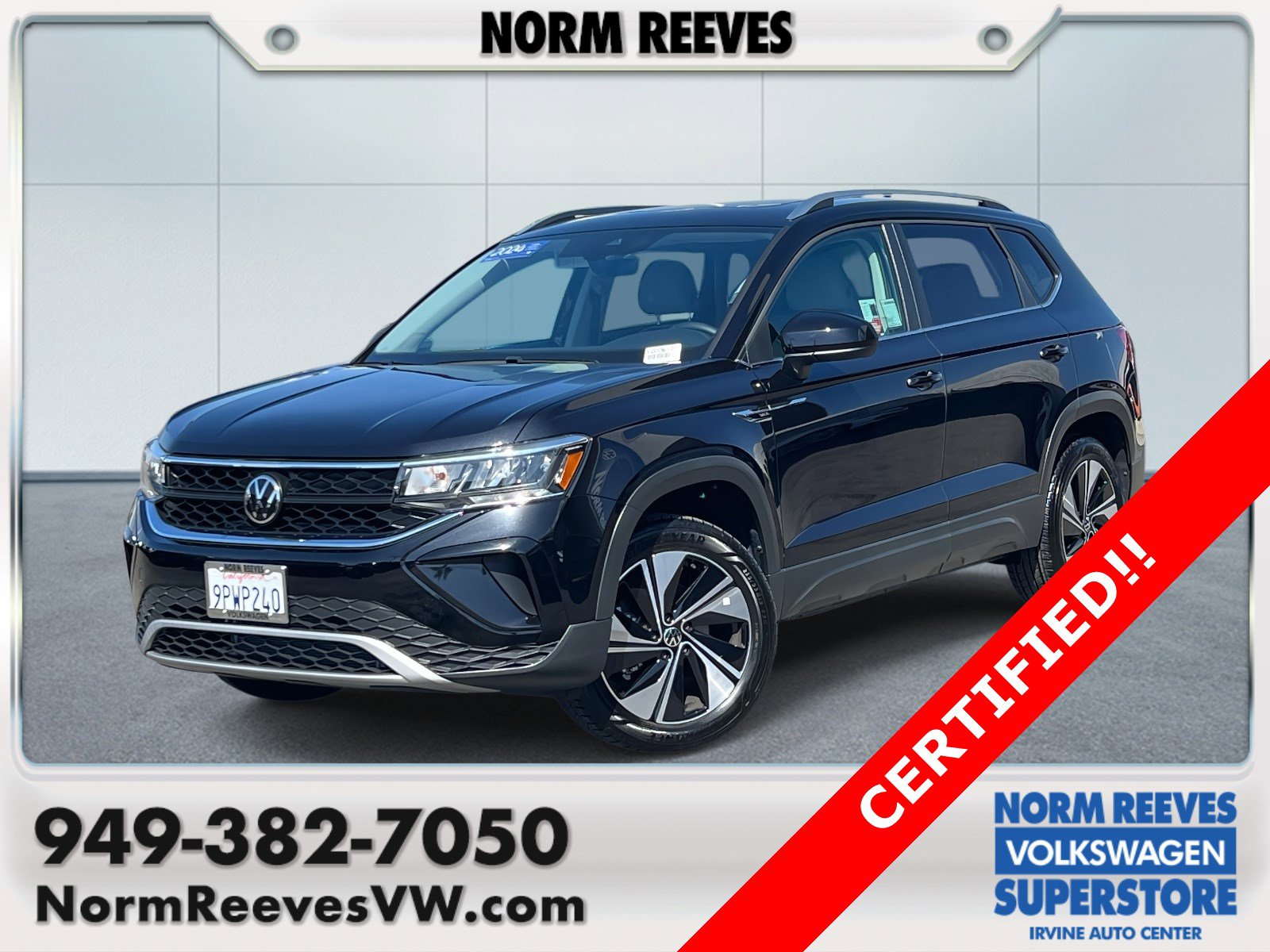 Certified 2024 Volkswagen Taos SE