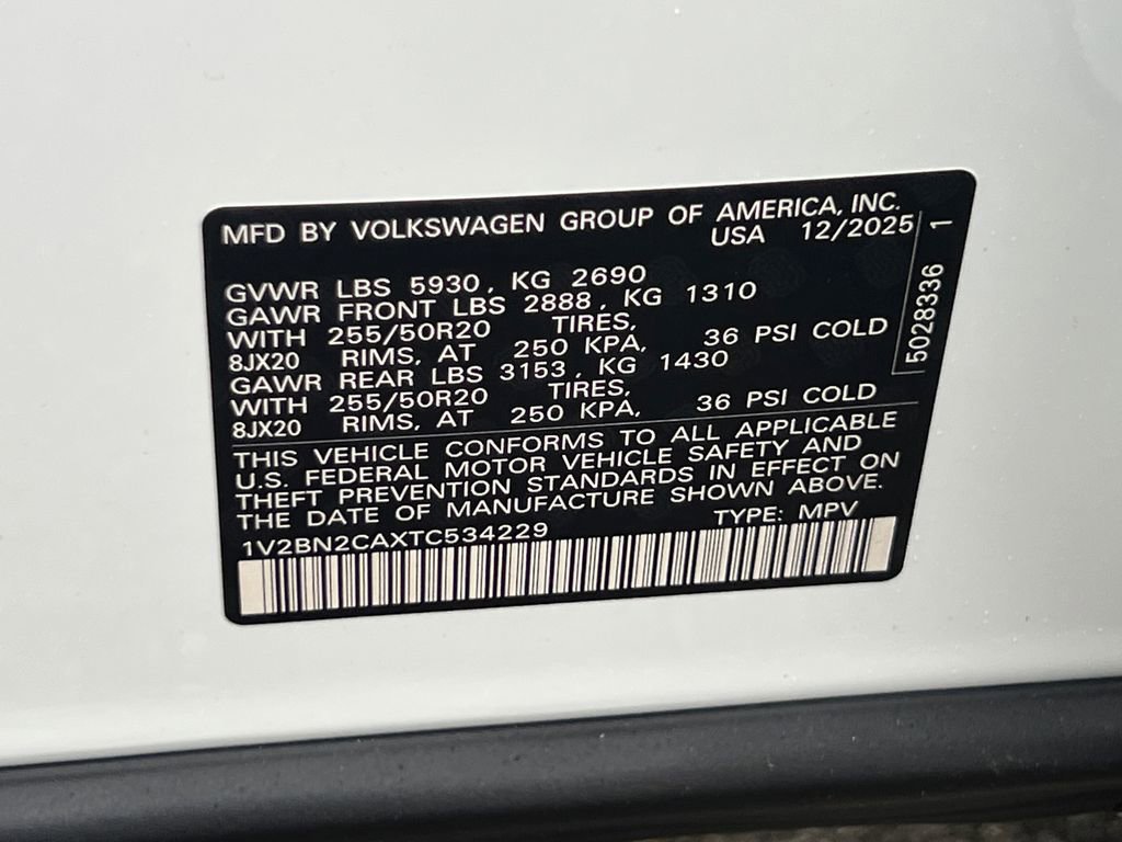 New 2026 Volkswagen Atlas SEL image 31