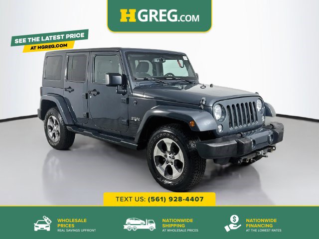 Used 2016 Jeep Wrangler Unlimited Sahara AWD/4WD image 1