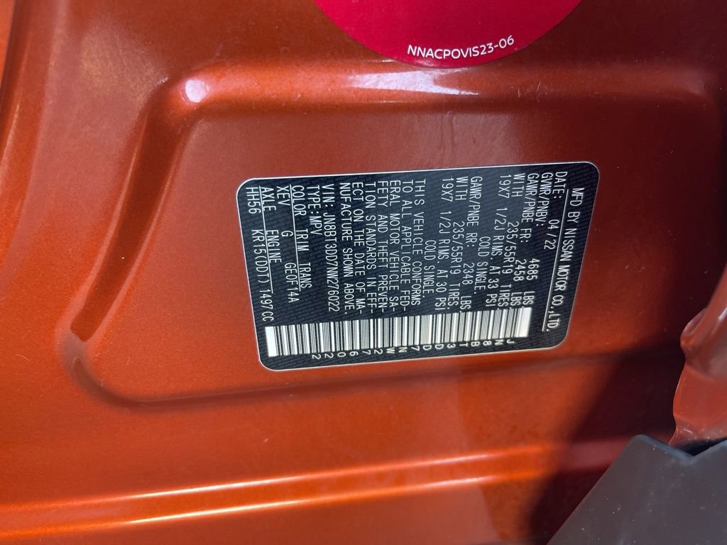 Certified 2022 Nissan Rogue Platinum w/ Head-Up Display Package image 32