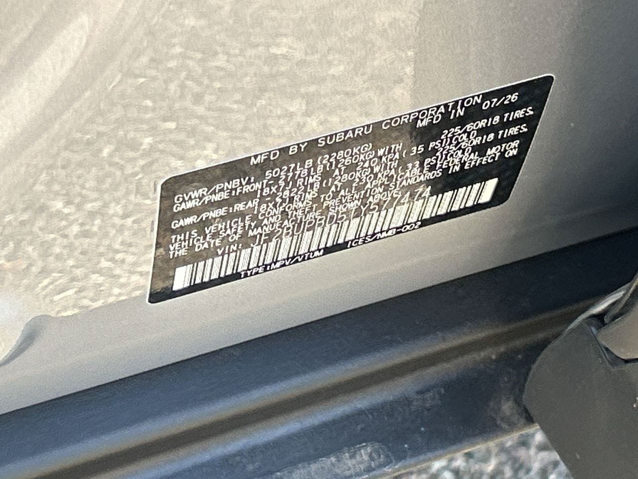 New 2026 Subaru Outback Premium AWD/4WD image 28