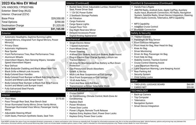 Certified 2023 Kia Niro Wind FWD image 20