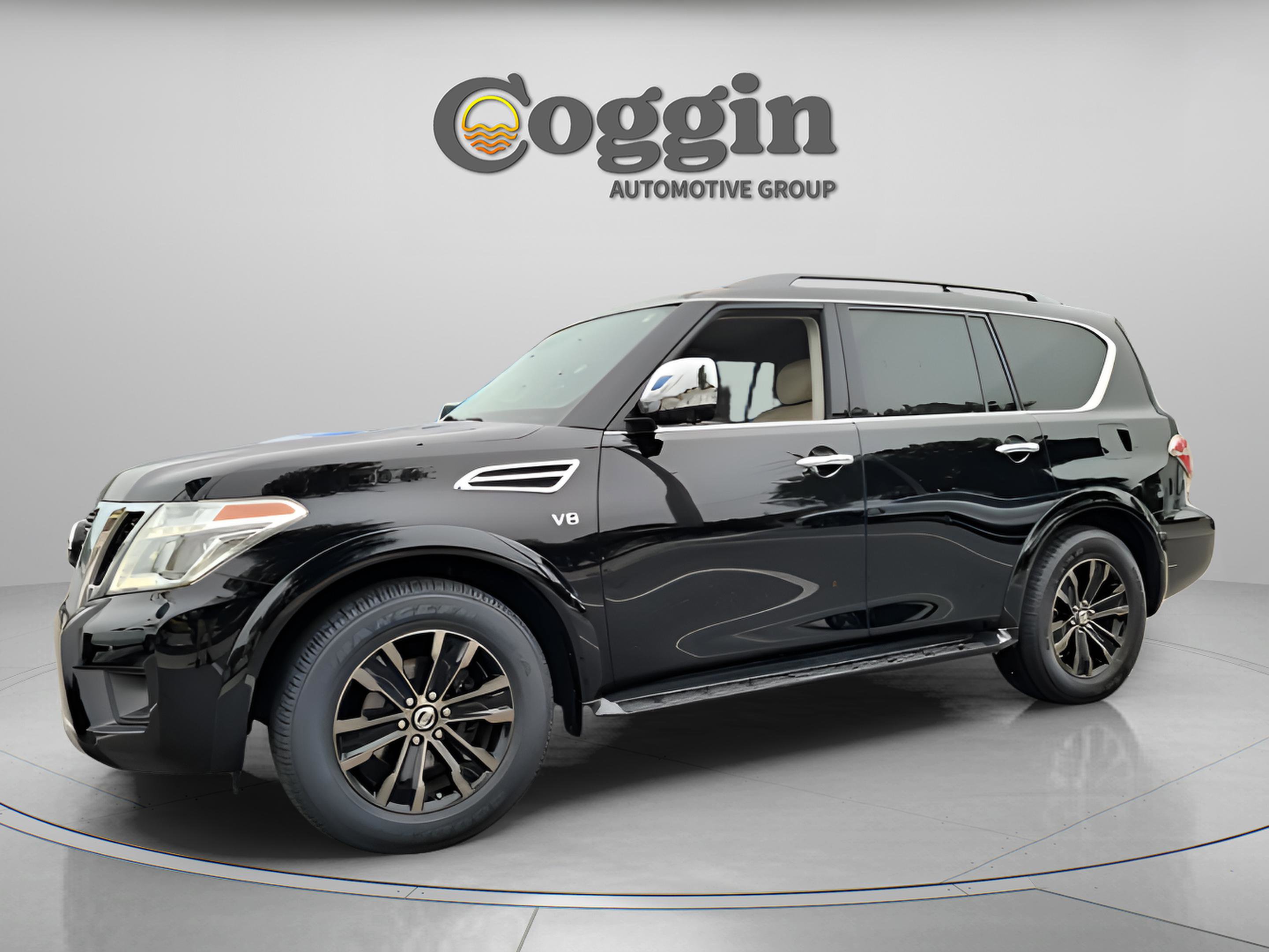 Used 2019 Nissan Armada Platinum w/ Captain's Chairs Package image 1