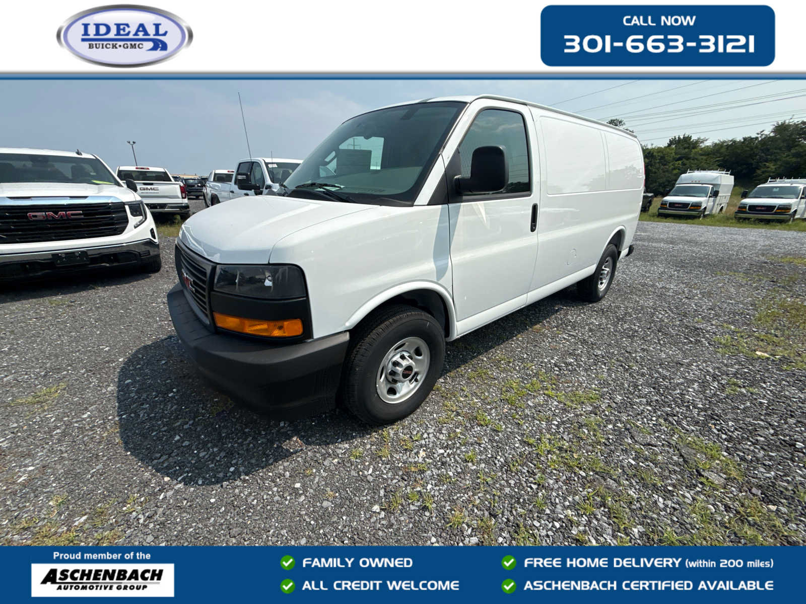 New 2026 GMC Savana 2500 w/ Driver Convenience Package