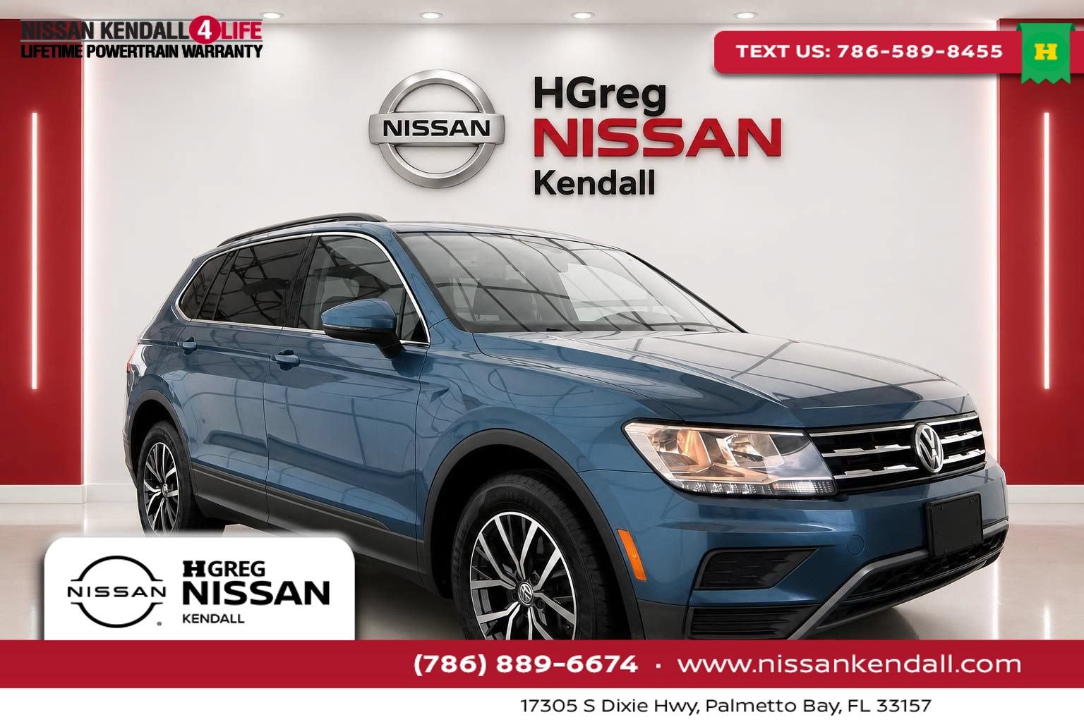 Used 2019 Volkswagen Tiguan SE w/ Panoramic Sunroof Package AWD/4WD image 1