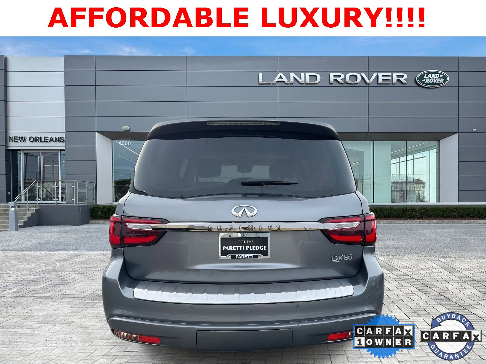 Certified 2021 INFINITI QX80 Premium Select w/ Cargo Package image 6