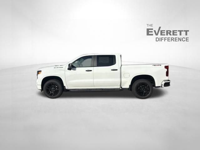 New 2026 Chevrolet Silverado 1500 Custom w/ Turbomax Blackout Package AWD/4WD image 4