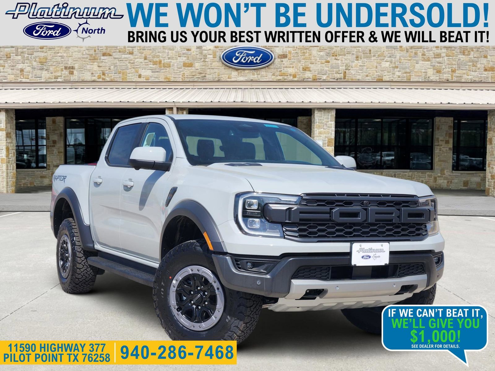 New 2026 Ford Ranger Raptor AWD/4WD image 1