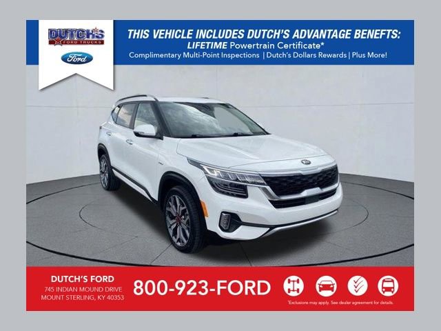 Used 2021 Kia Seltos SX w/ SX Sunroof Package AWD/4WD 360° Tour