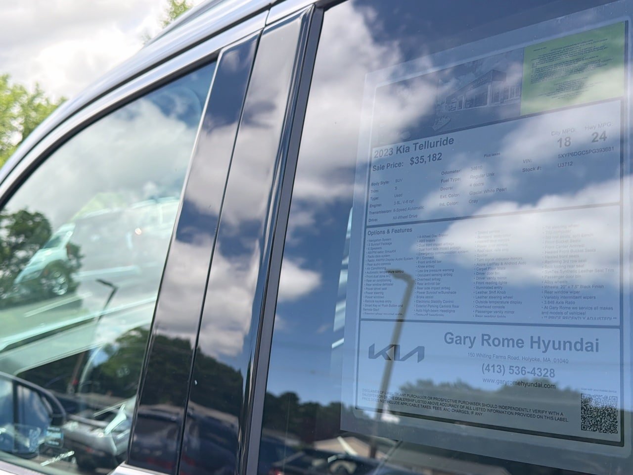 Used 2023 Kia Telluride S w/ S Sunroof Package AWD/4WD image 30