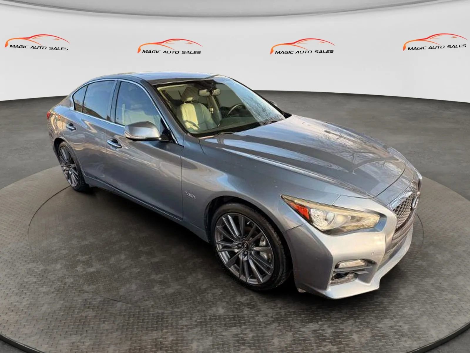 Used 2016 INFINITI Q50 Red Sport 400 AWD/4WD image 5