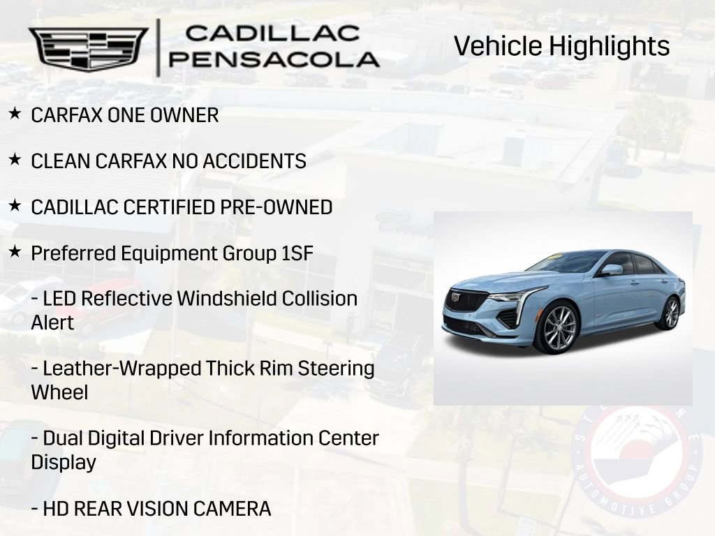 Certified 2025 Cadillac CT4 V image 6