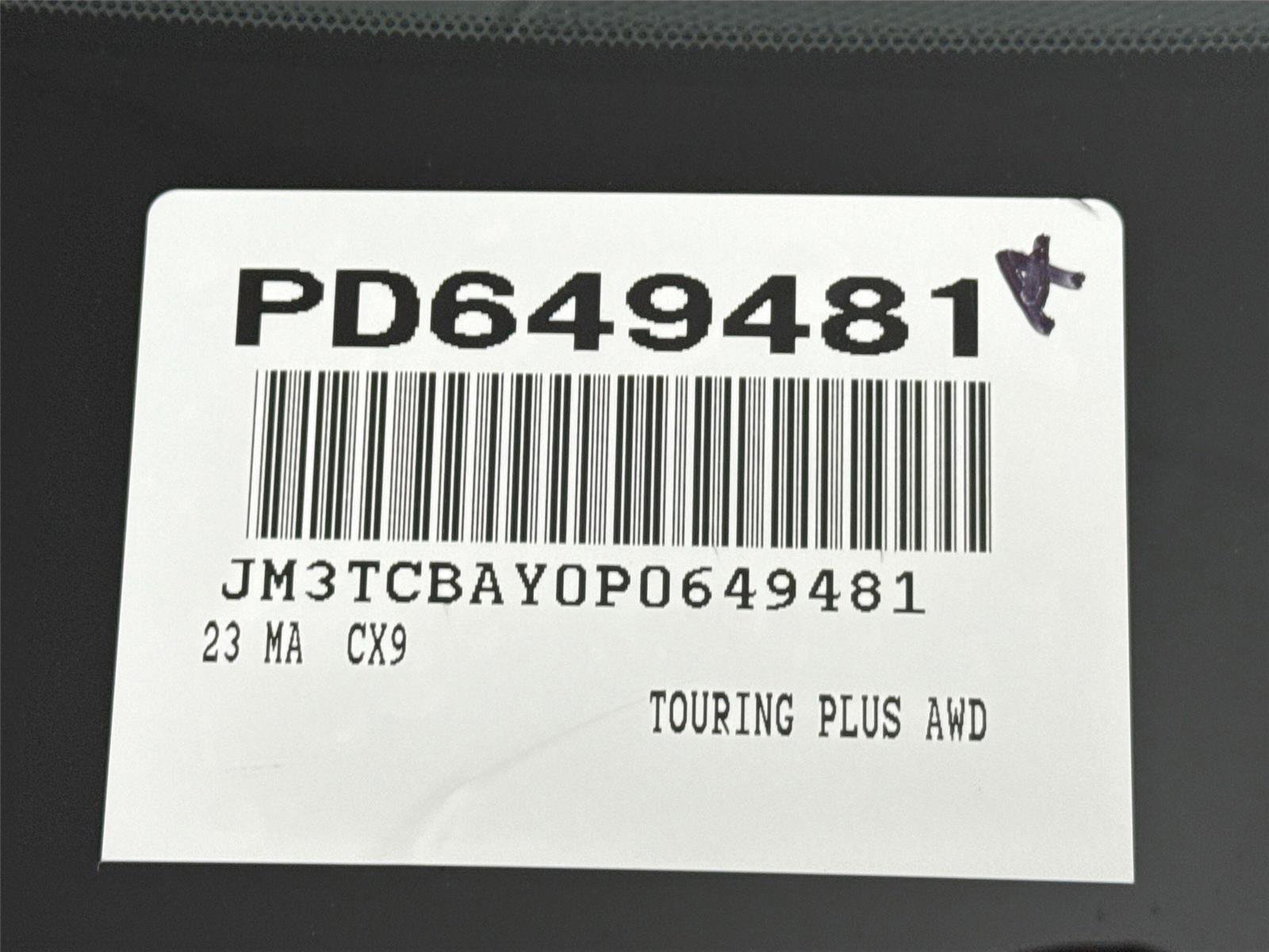 Certified 2023 MAZDA CX-9 Touring Plus AWD/4WD image 47