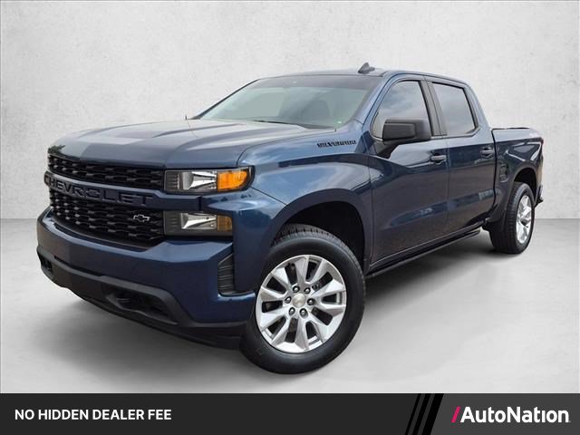 Used 2021 Chevrolet Silverado 1500 Custom w/ LPO, Dark Essentials Package
