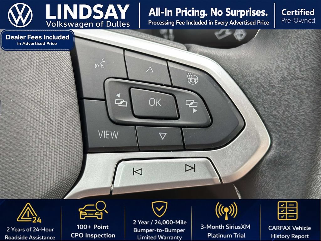 Used 2024 Volkswagen Taos SE w/ Panoramic Sunroof Package AWD/4WD image 22
